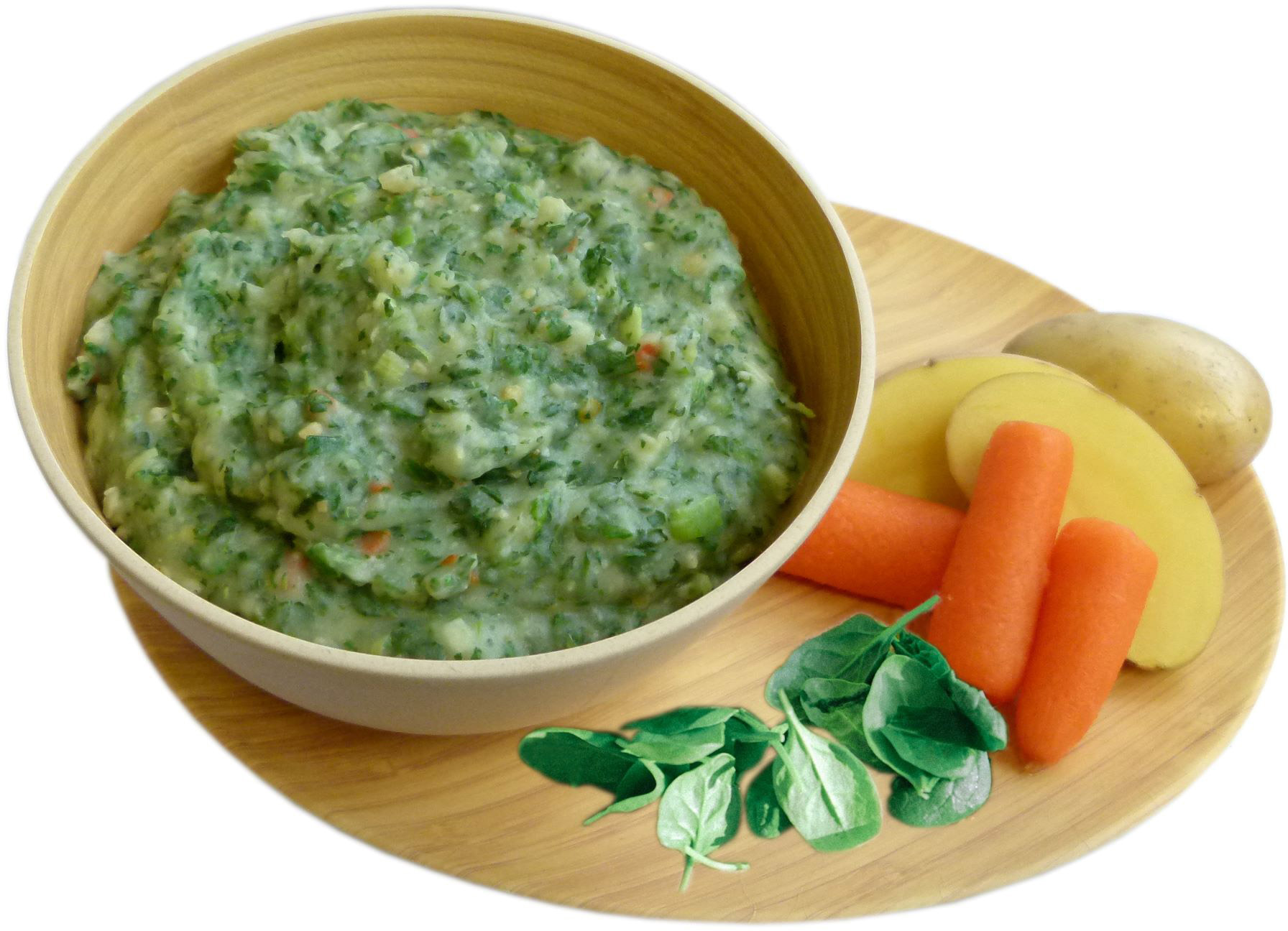 Spinach & Mashed Potatoes Vegetarian, double Travellunch brands