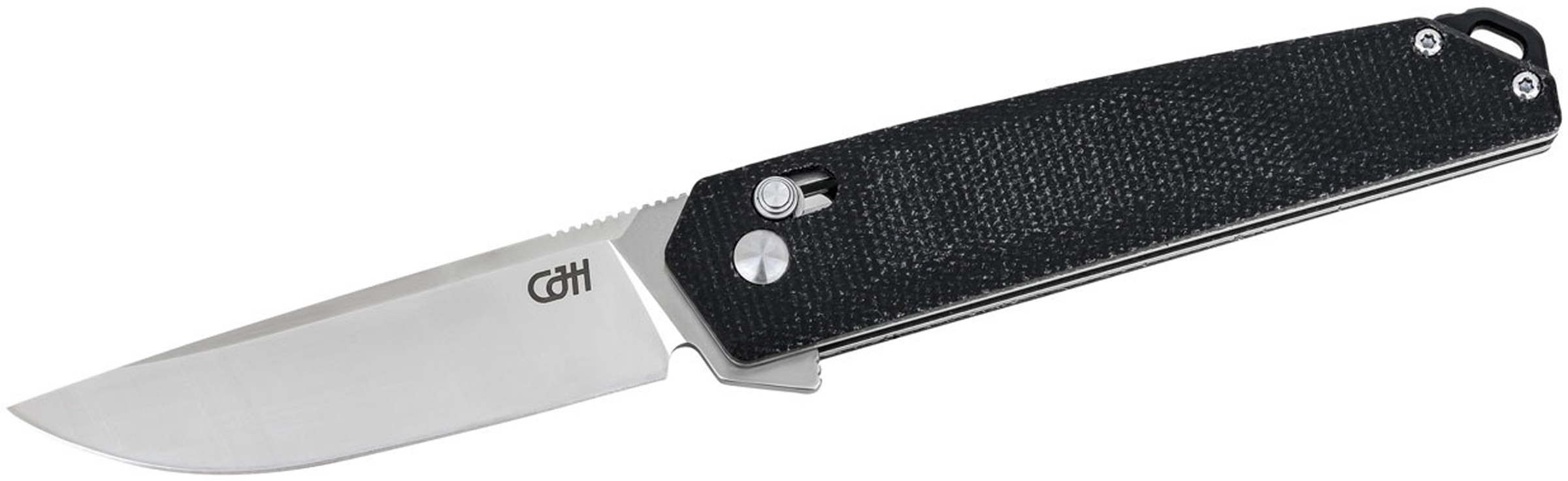 One-Handed Micarta, D2 Foldekniv CJH brands