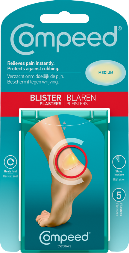 Blister Medium Plasters Compeed udstyr
