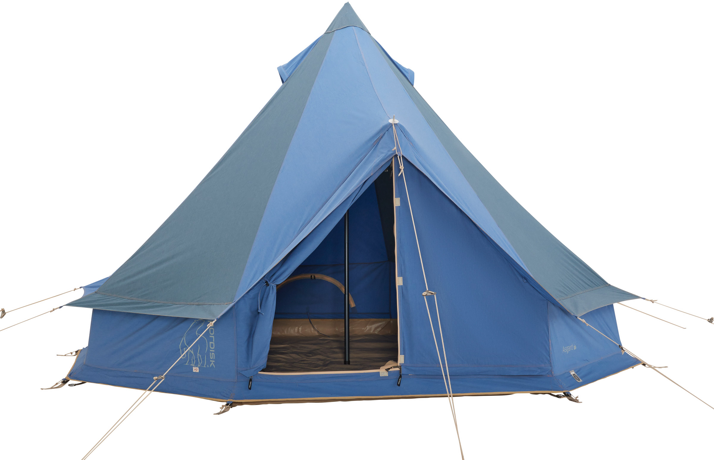 Asgard 7.1 Denim Technical Cotton, 3-Personers Bomuldstelt