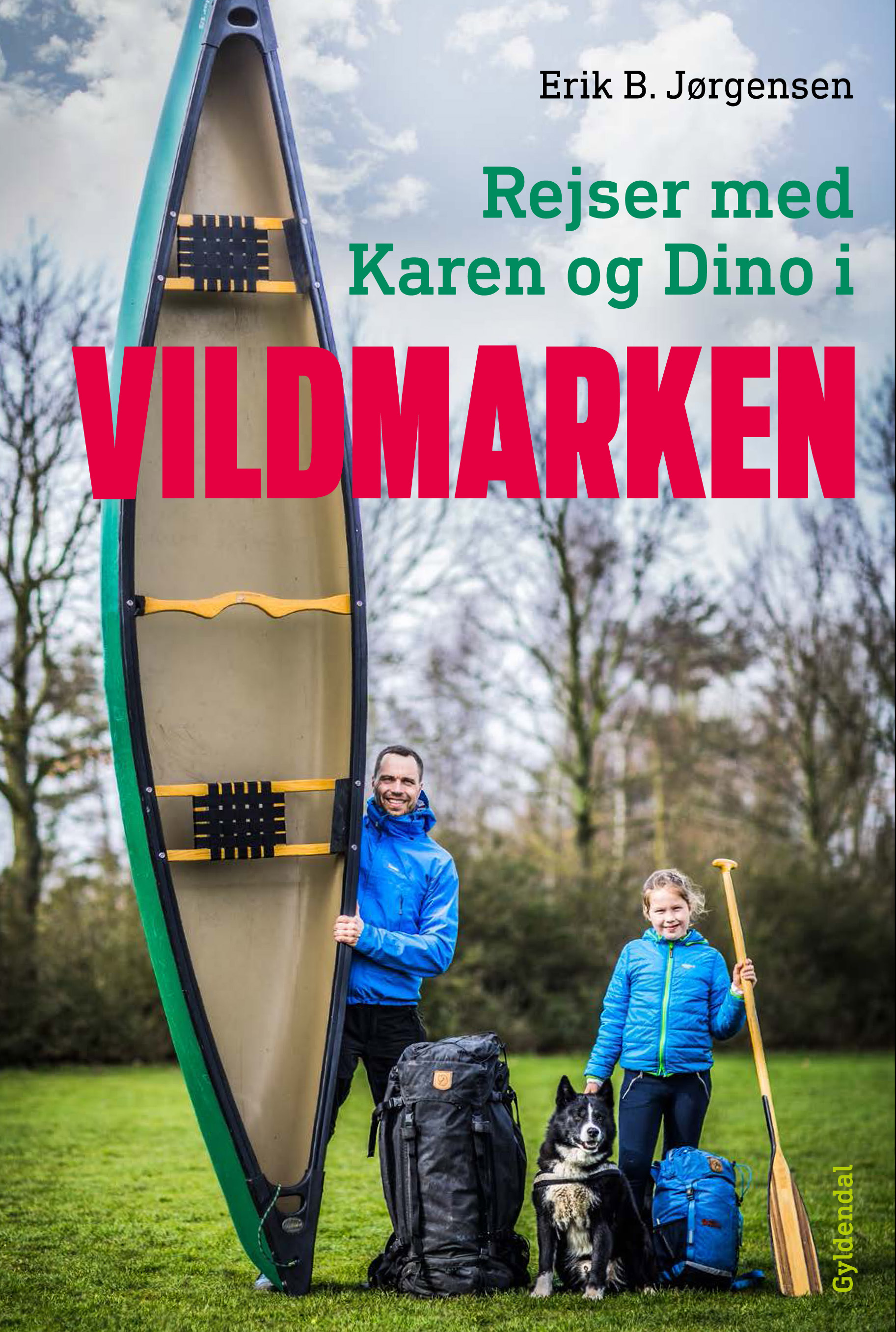 Rejser med Karen og Dino i vildmarken Books udstyr