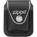 Black Leather Lighter Pouch w/Clip Zippo Kogegrej