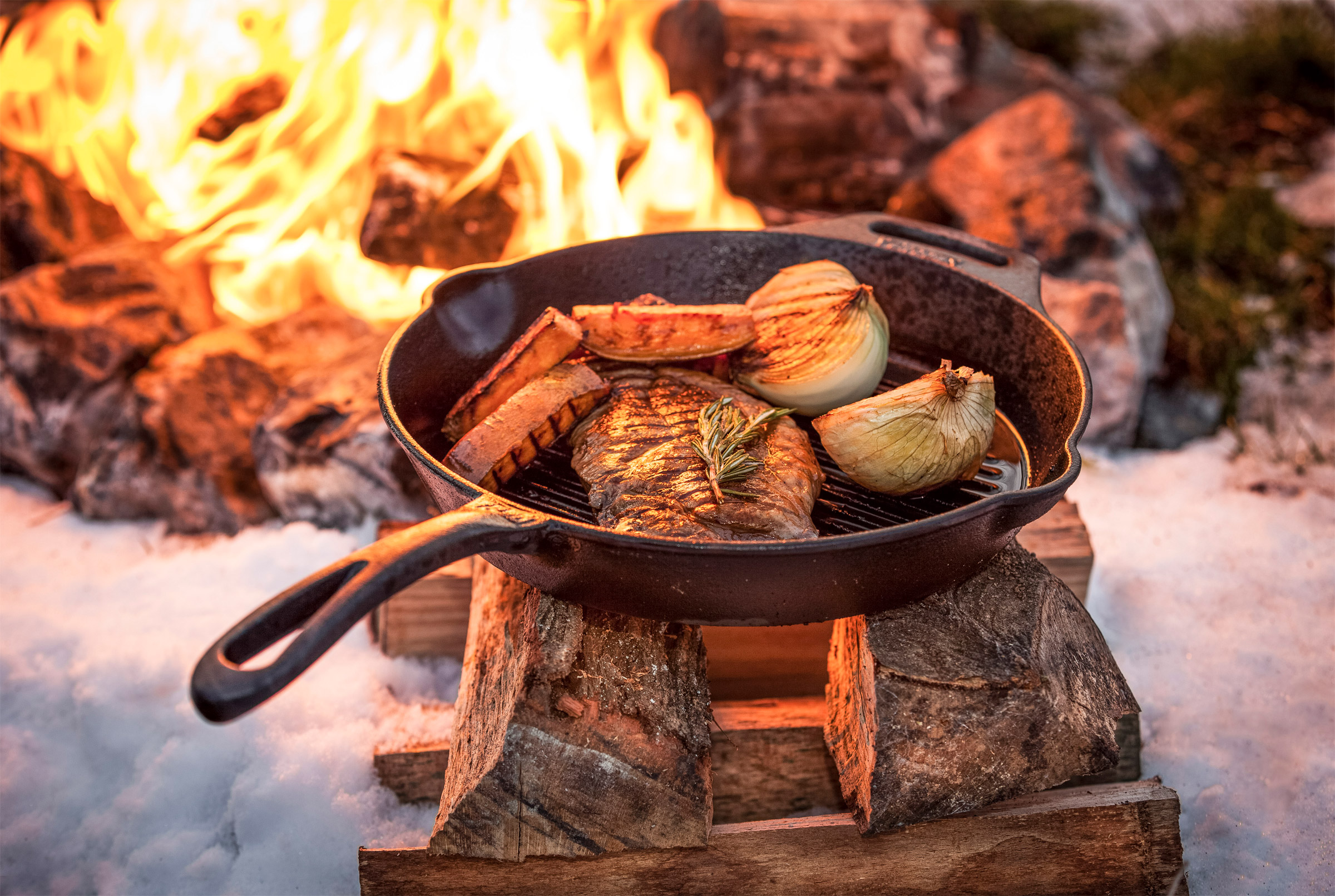 Grill Fire Skillet w/One Handle GP30