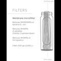 Peak Squeeze Bottle with Filter, 1L