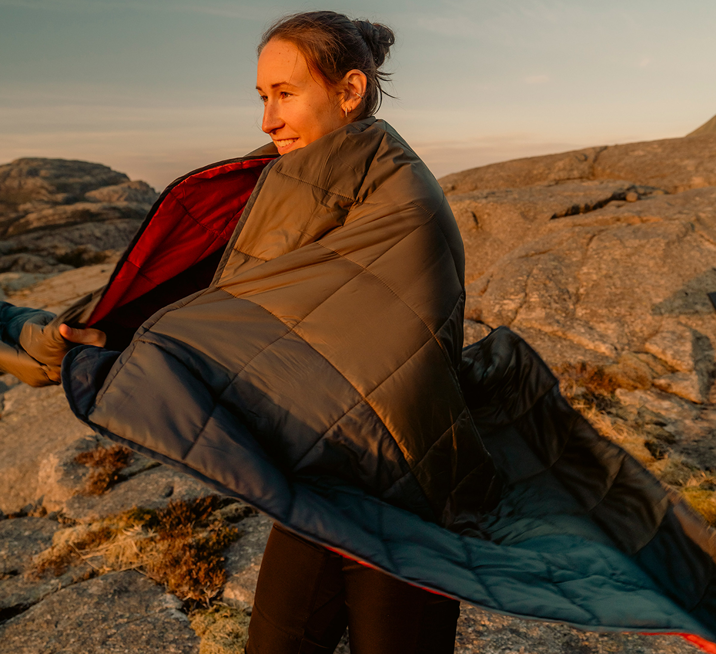 Snowfall Quilt Fibertæppe