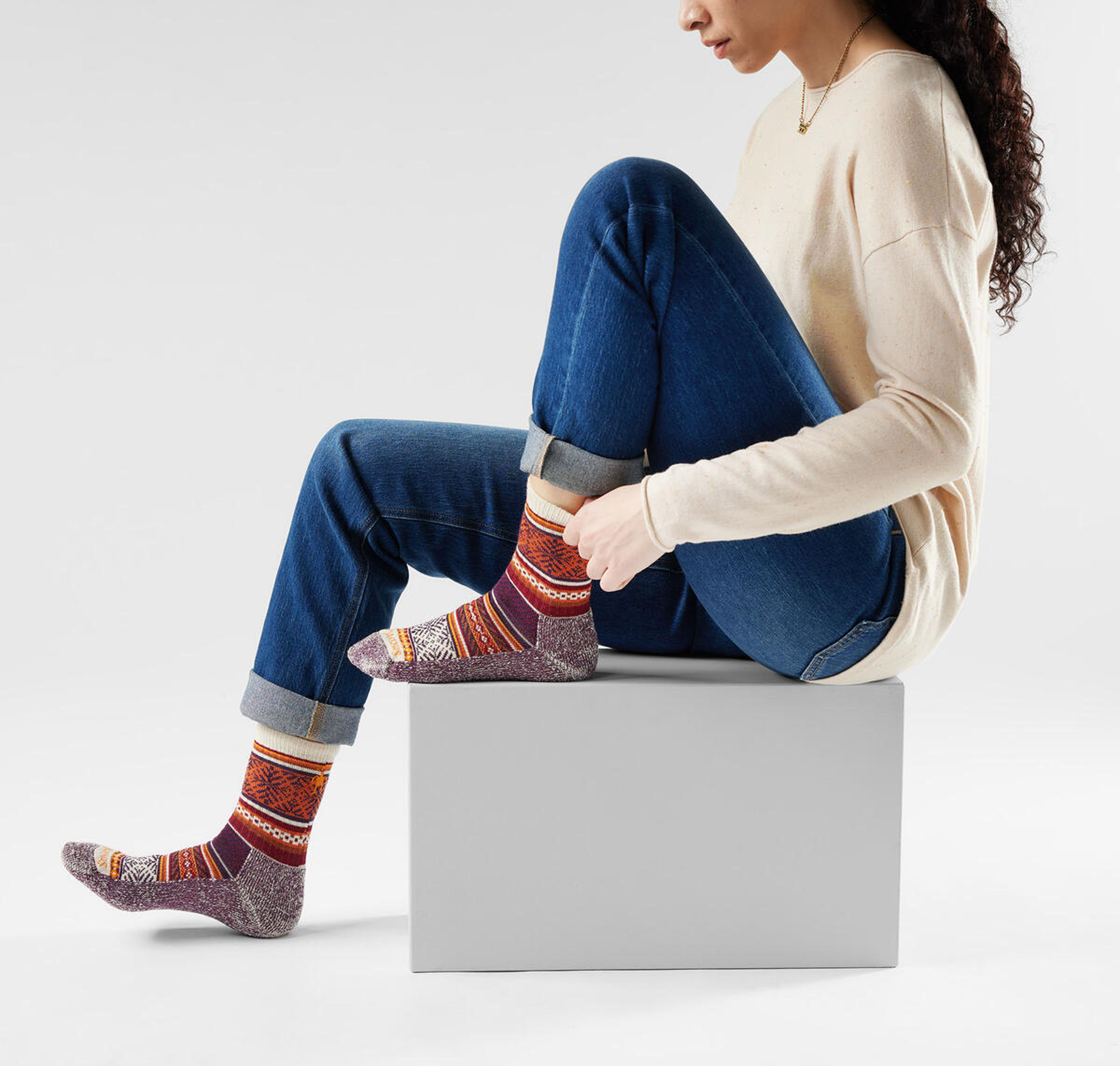 Everyday Fair Isle Sweater Crew