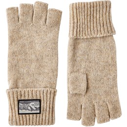 Hestra Raggwool Half Finger Unisex 6 Beige Handsker & luffer