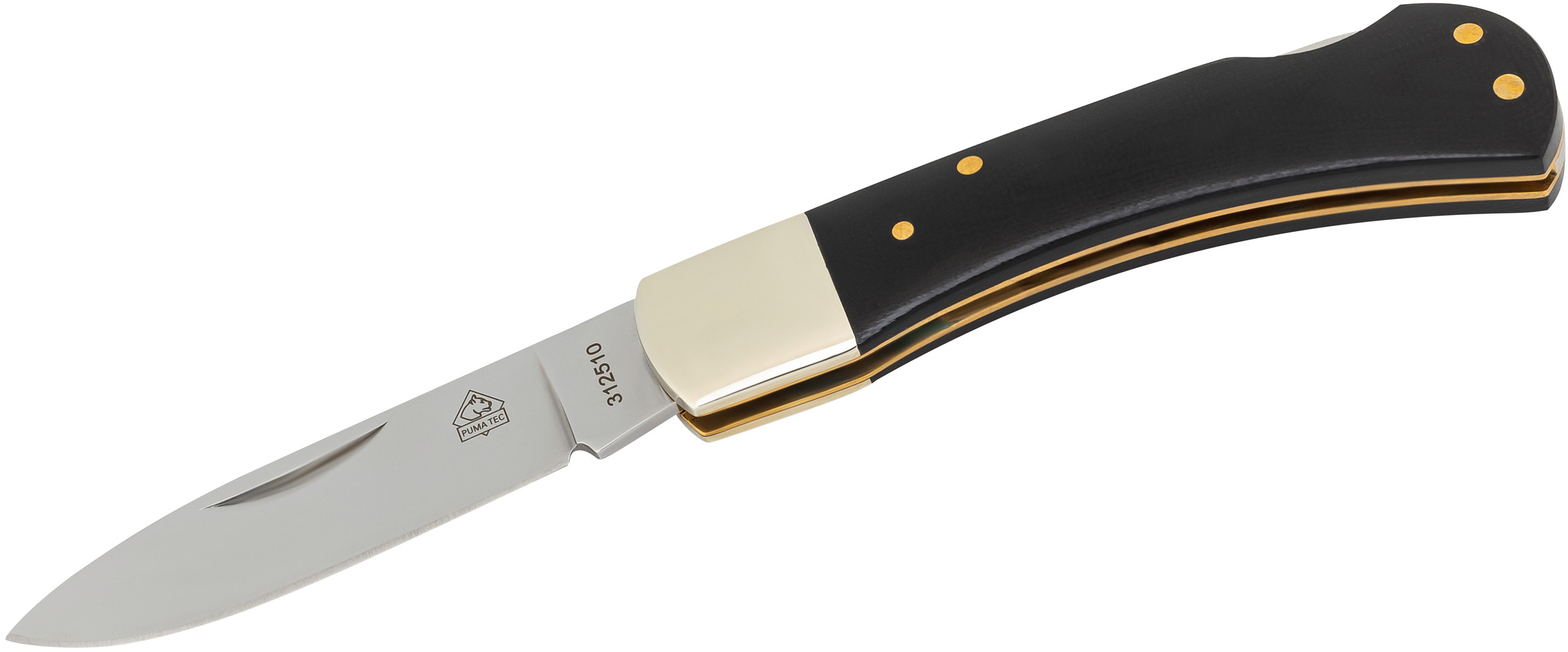 TEC Pocket Knife 3CR Black G10 Puma Knives brands