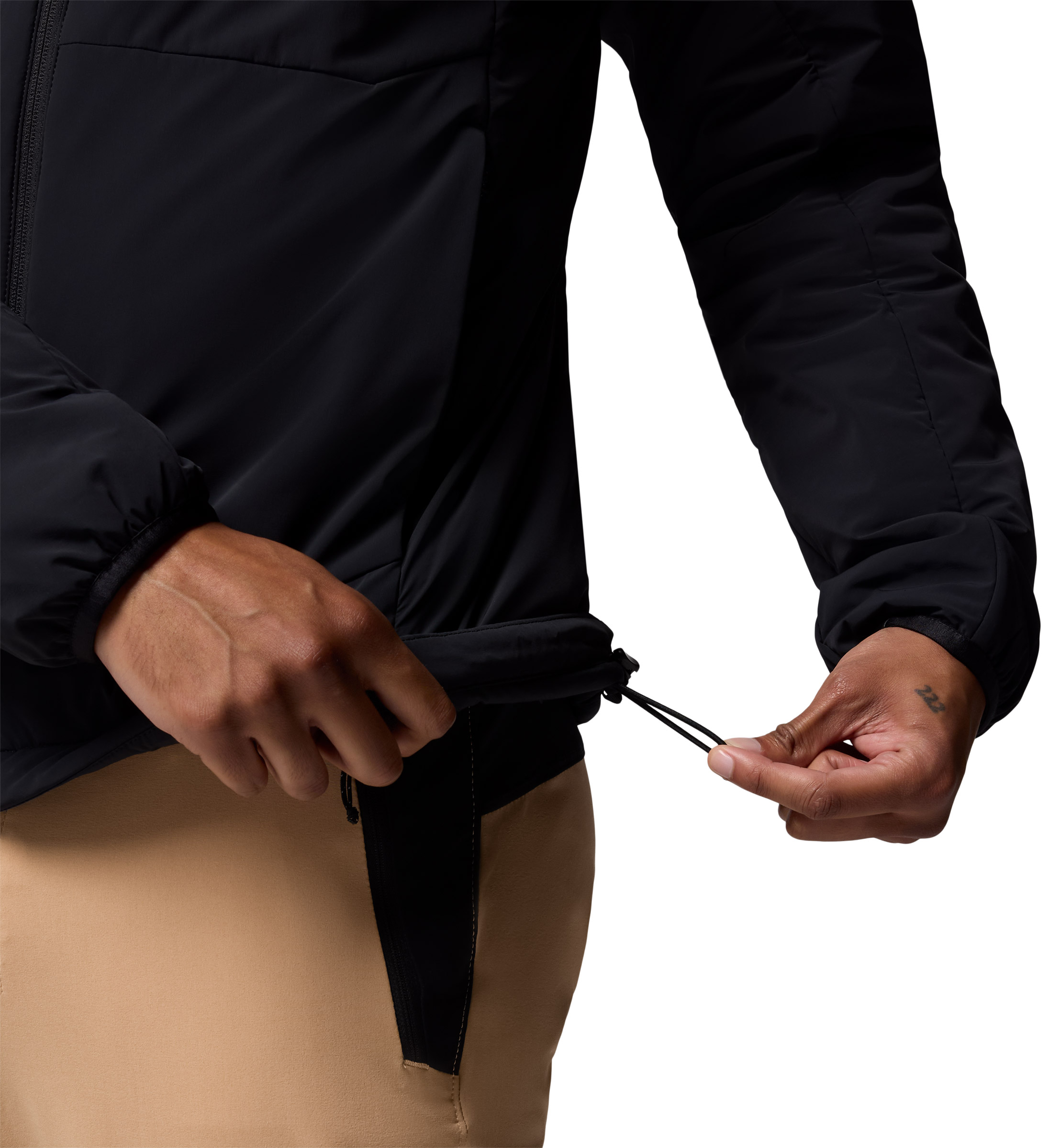 Silver Leaf Lite Hooded Jacket Herre