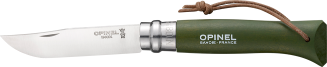 No 8 Stainless Steel Beech Wood Foldekniv Opinel brands