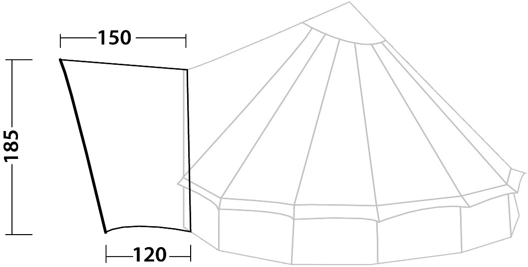Front Porch, Baldakin