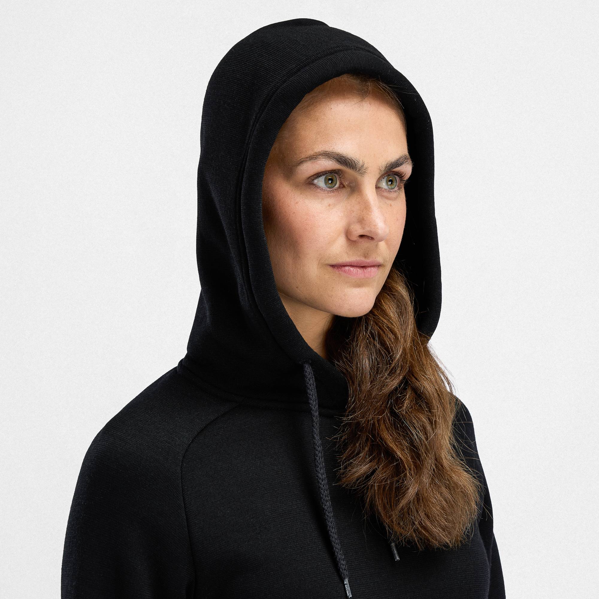 FleeceWool Hoodie Dame