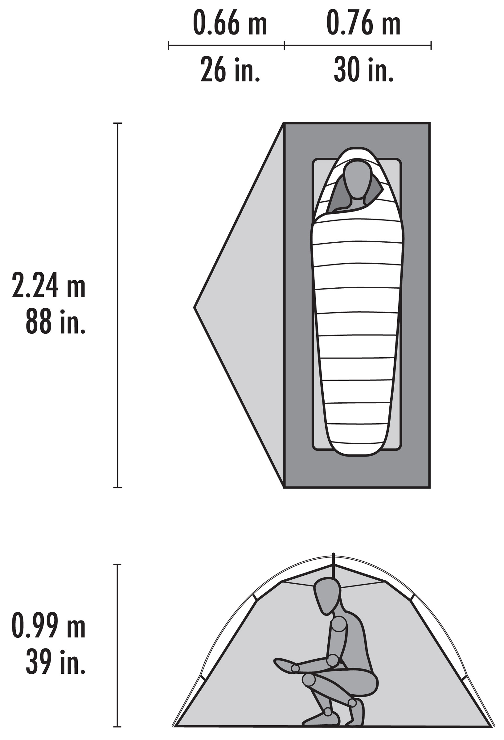 Elixir 1, 1-Persons Telt