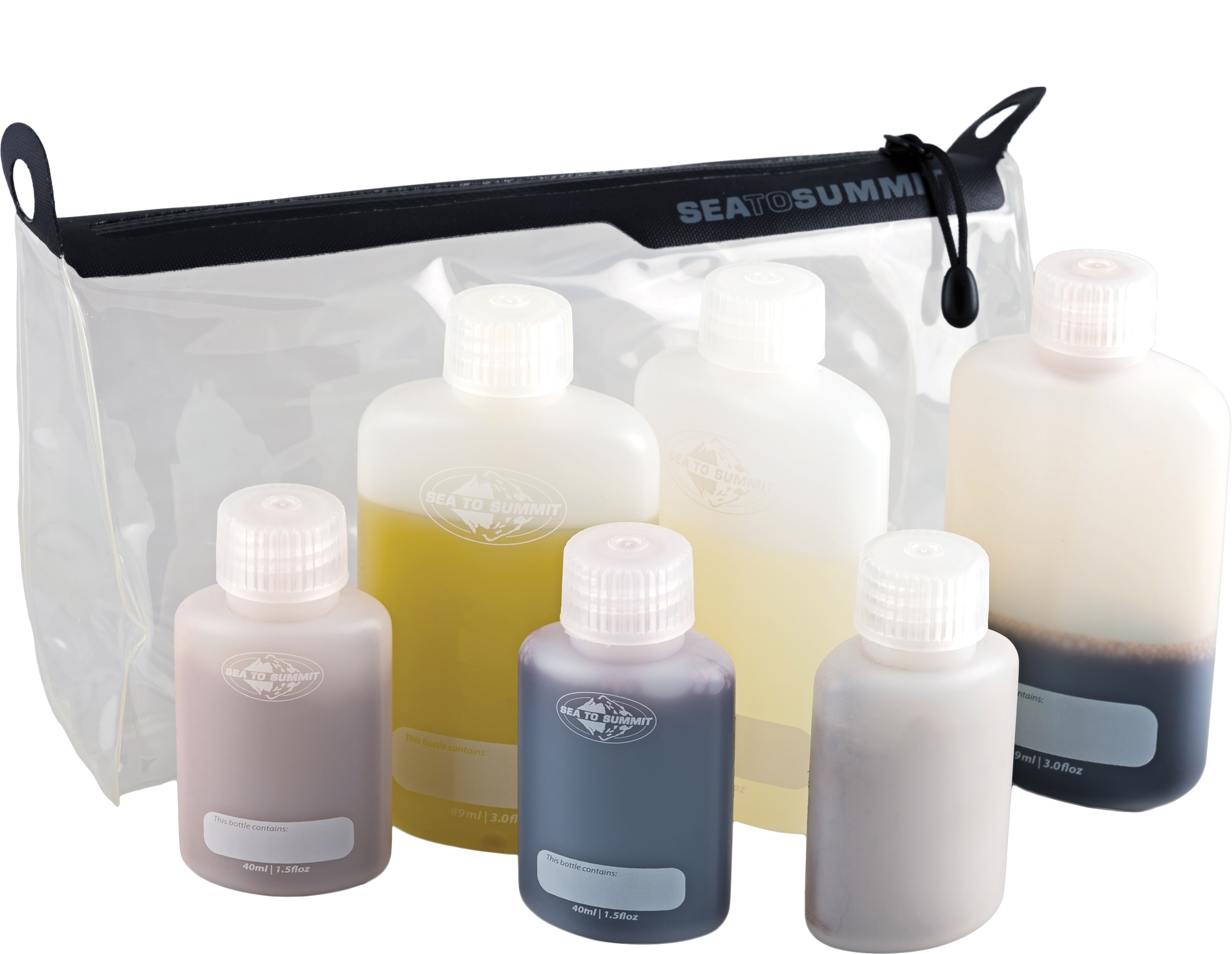 TPU Clear Zip Top Pouch