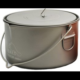 Toaks Titanium 2000 ml Pot with Bail Handle in stock