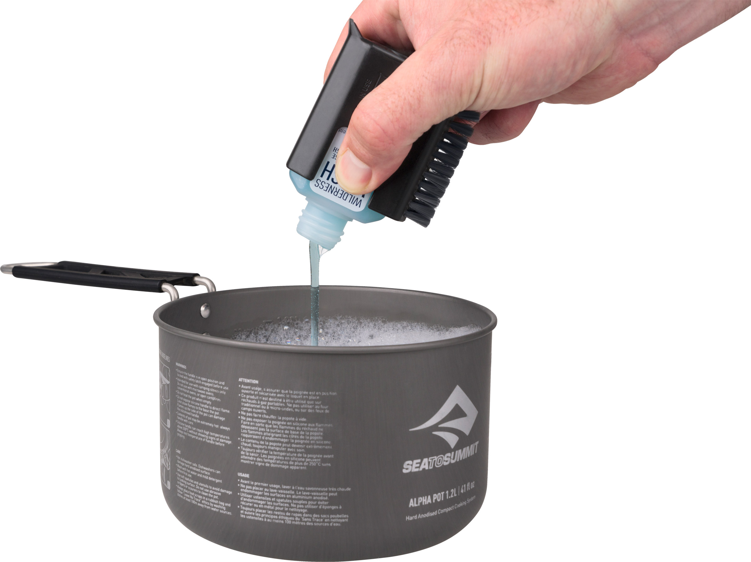 Camp Kitchen Clean-Up Kit, 6 stk