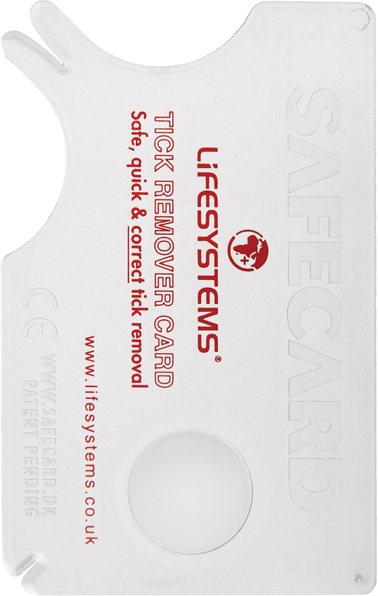 Tick Remover Card Lifesystems prepper-udstyr