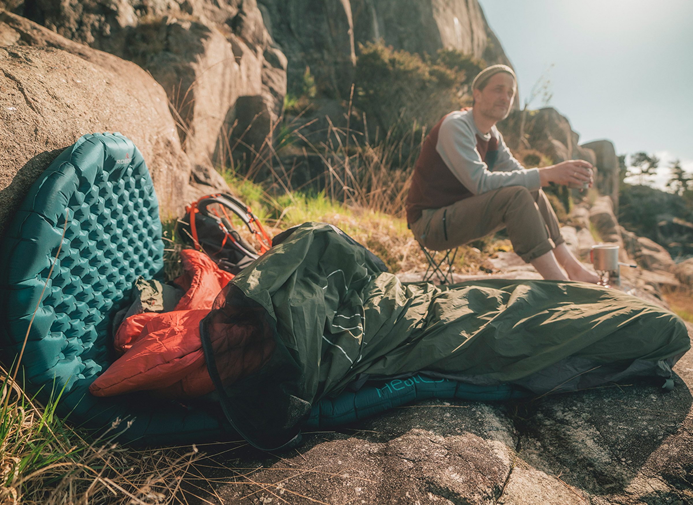 HeatCore 5.9R Large Oppusteligt Liggeunderlag