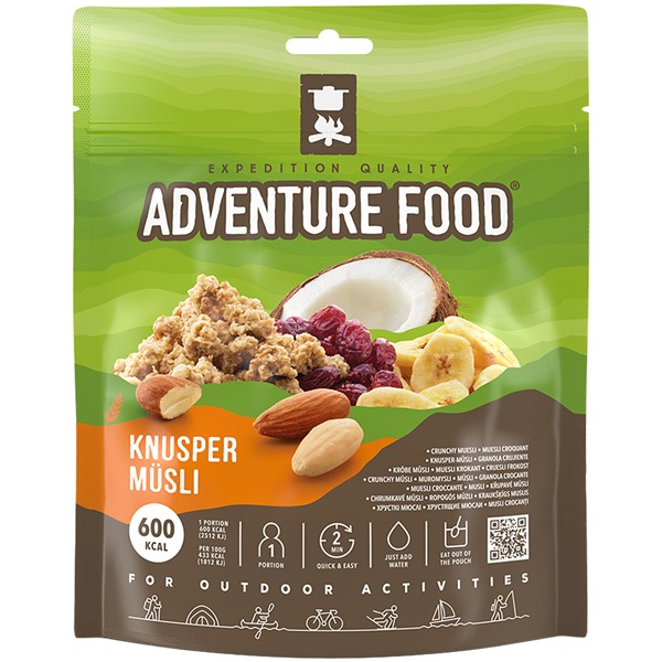 Knusper Müsli Adventure Food | Prismatch, Køb nu!