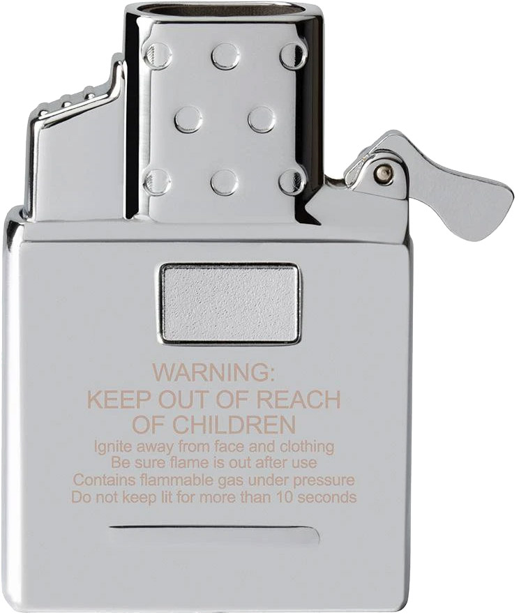 Butane Lighter Insert - Double Torch