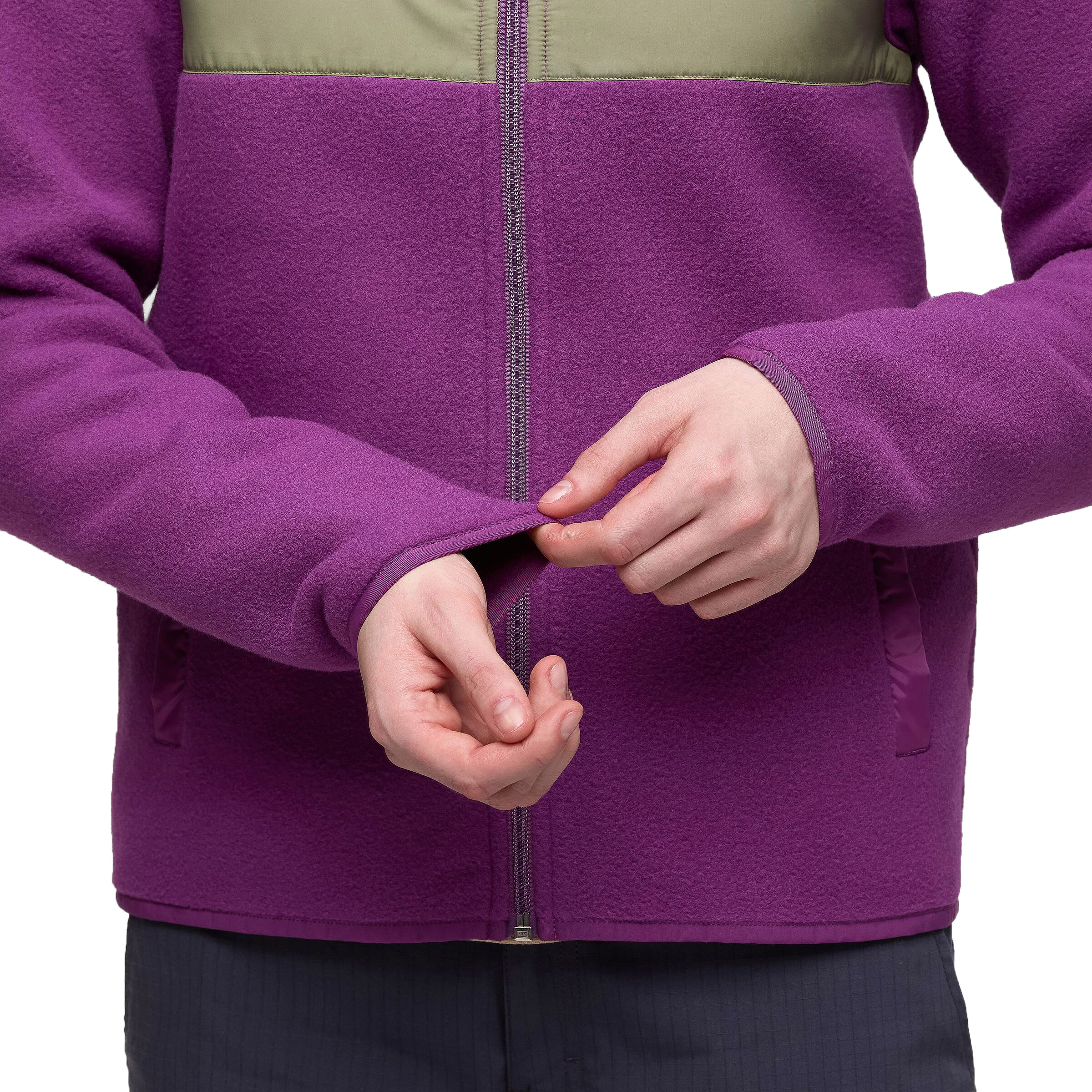 Teca Fleece Full-Zip Jacket Dame
