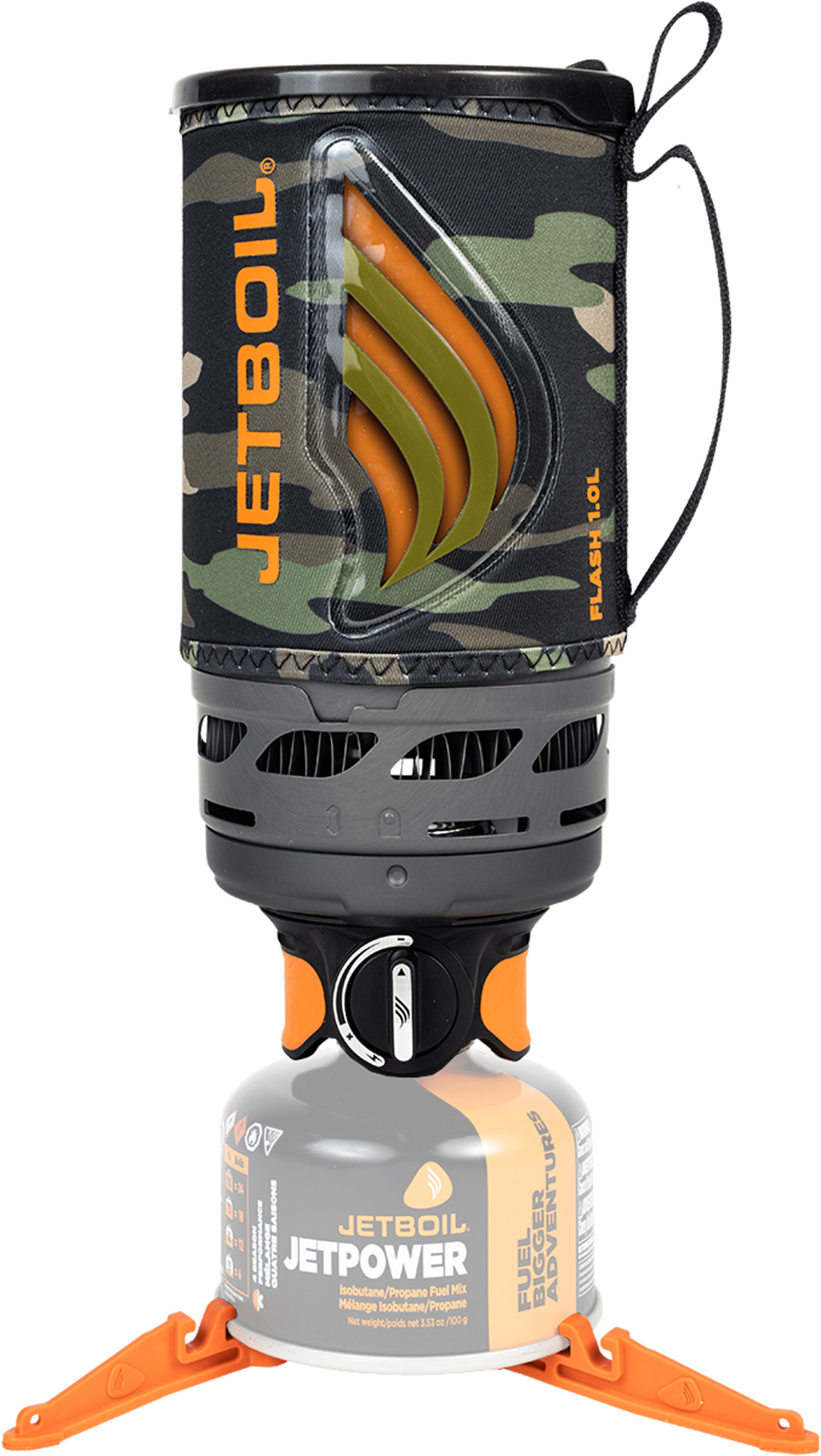 Flash 1.0L Gasbrænder JetBoil prepper-udstyr