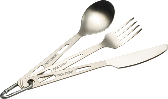 Titanium Cutlery Set, 3 stk Nordisk brands