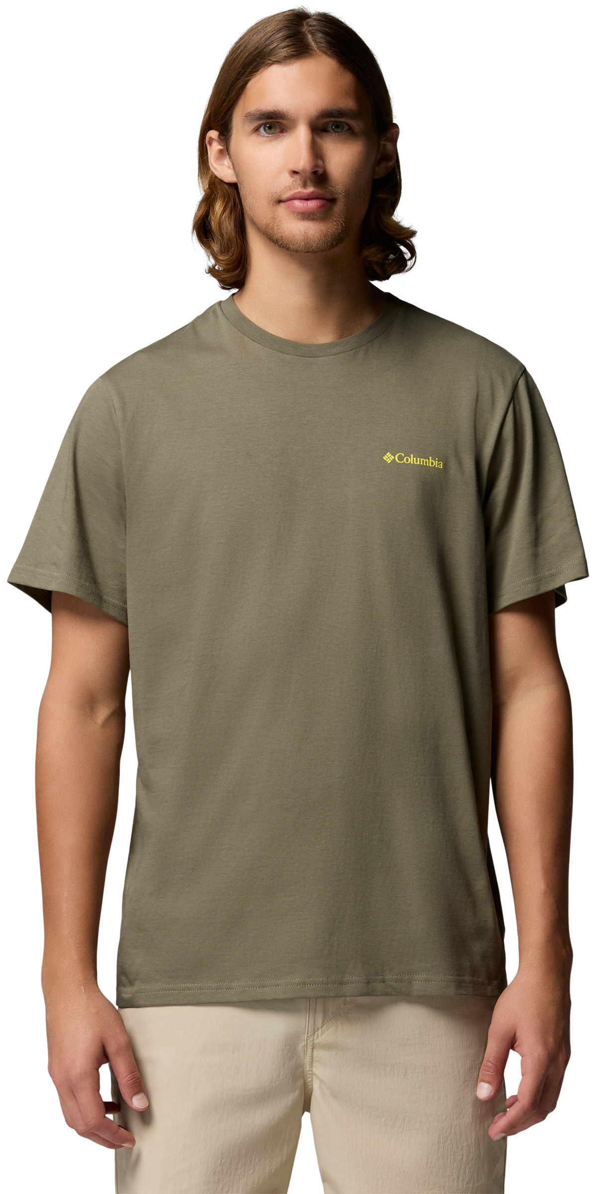 CSC Outdoor Back Graphic Tee Herre Columbia herre