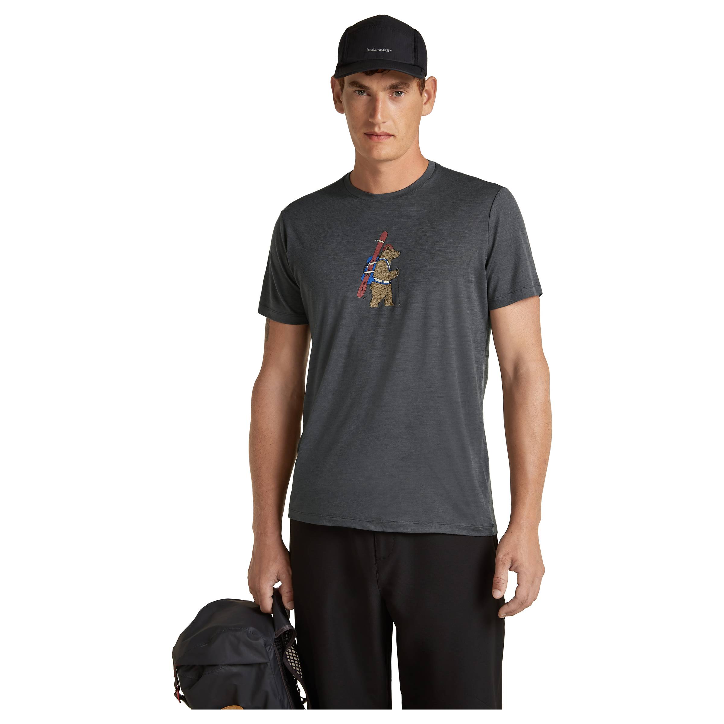Merino 150 Tech Lite SS Tee Bear Tour Herre