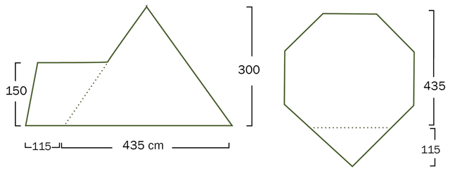 Varanger 8-10 Camp, 10-Personers Tipitelt