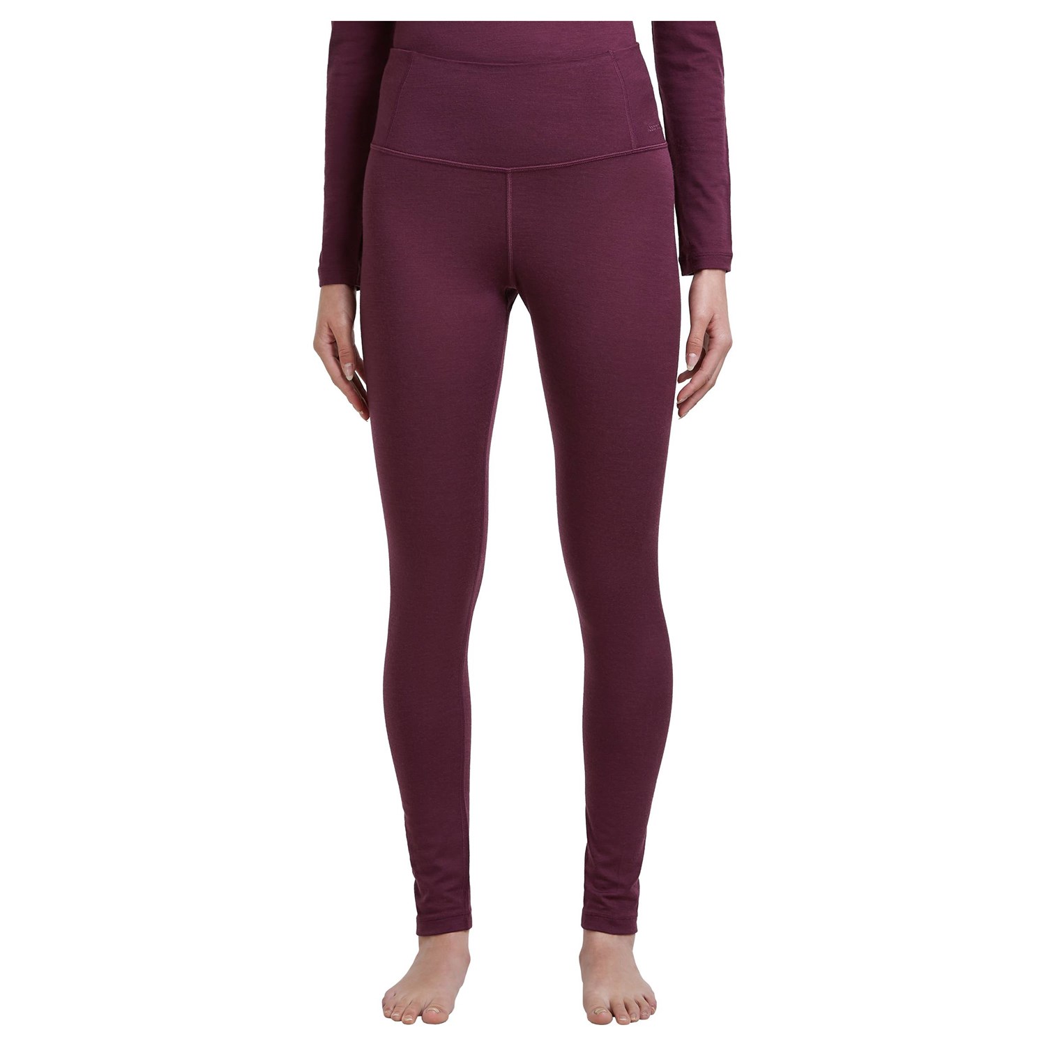 Icebreaker Merino 200 Oasis High Rise Leggings Dame S Lilla Lange underbukser