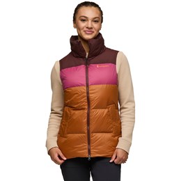 Cotopaxi Solazo Down Vest Dame S Orange/Multi Veste