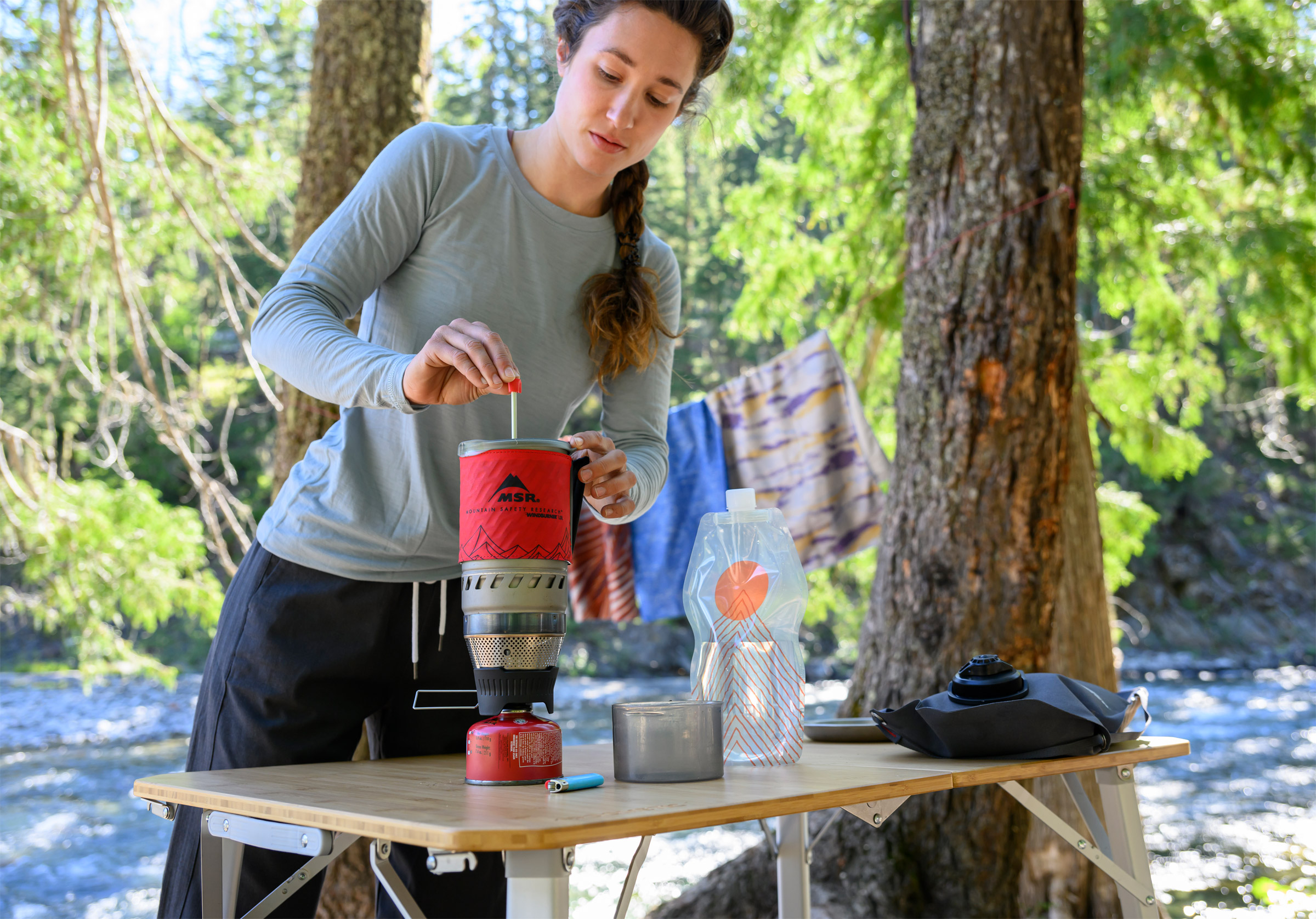 WindBurner 1.0 Coffee Press Kit Kaffestempel