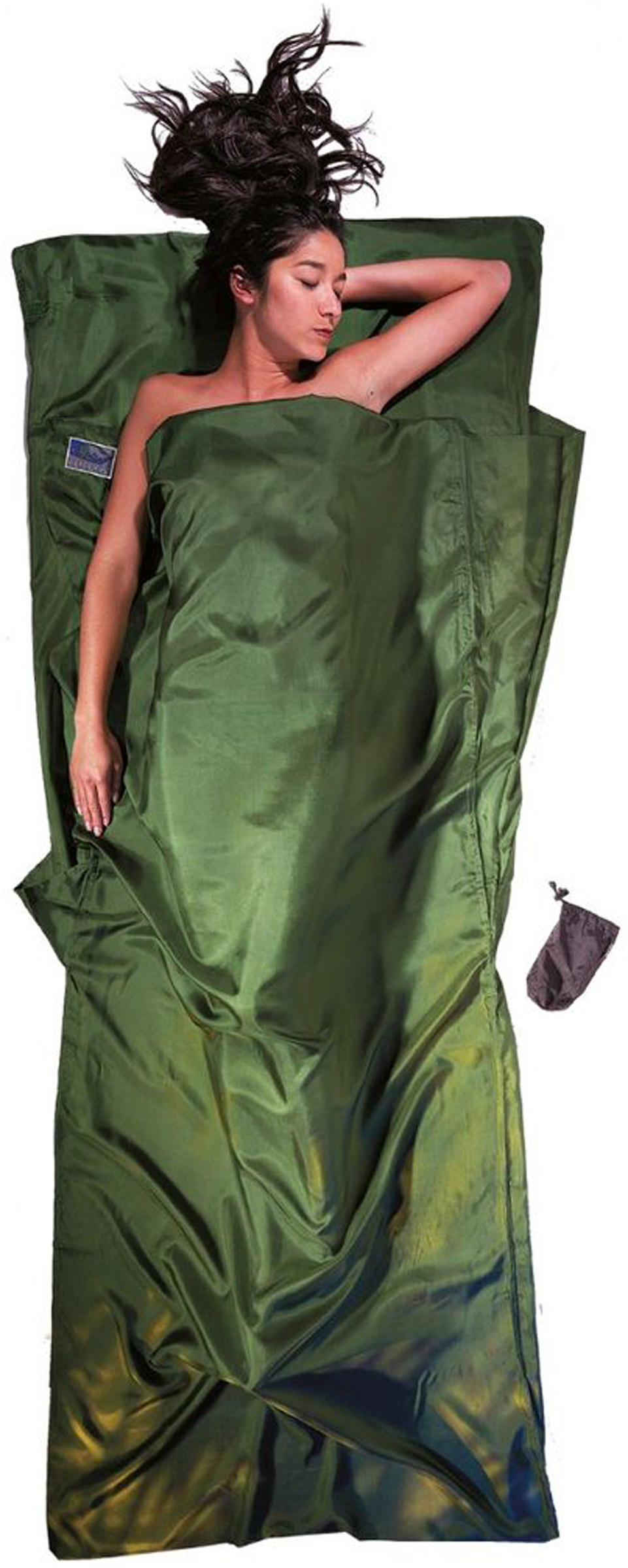 TravelSheet, 100% Silke Cocoon sovegrej