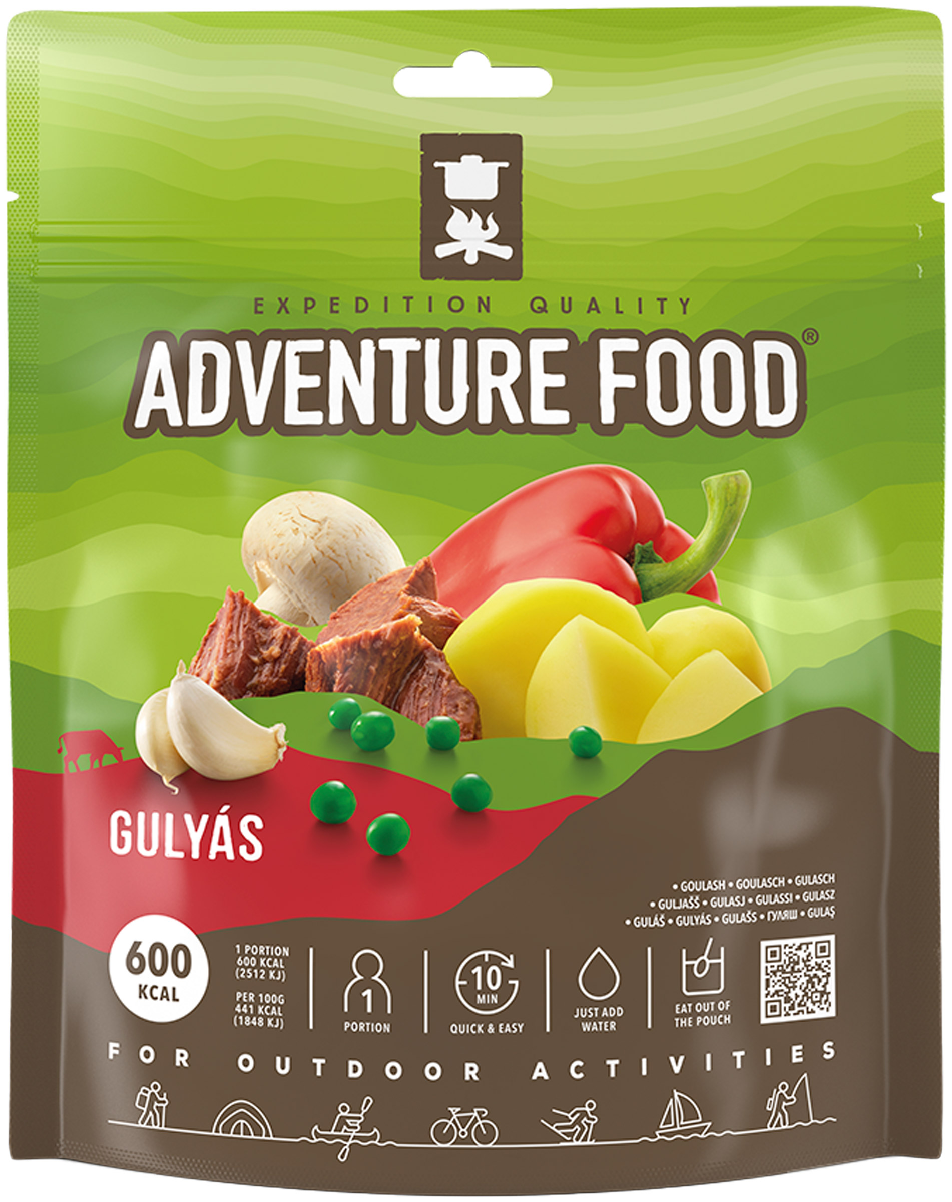Gulyás Adventure Food brands