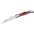 Quince Wood Pocket Knife & Corkscrewer AISI 420 Herbertz Udstyr