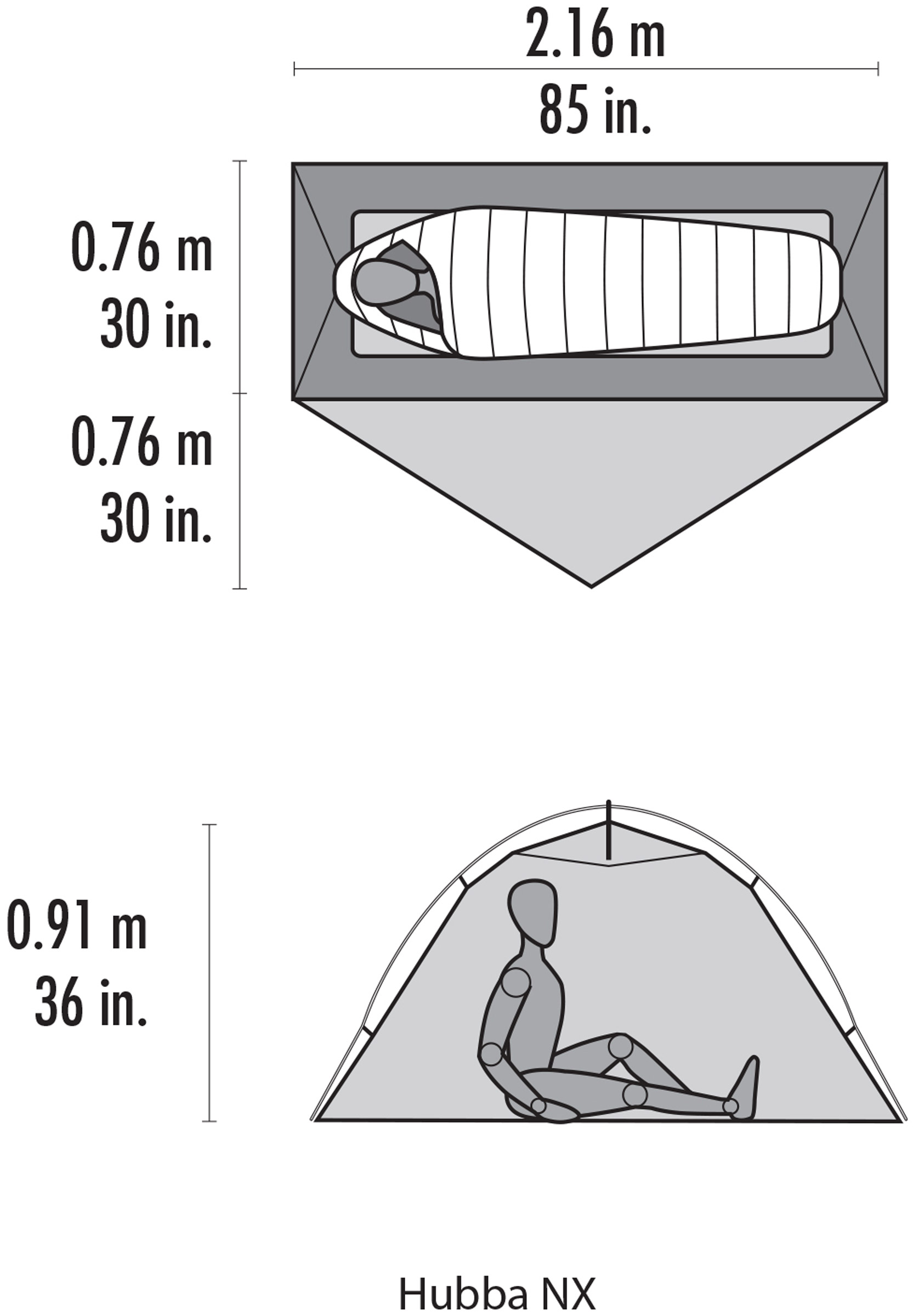 Hubba NX Solo, 1-Persons Telt