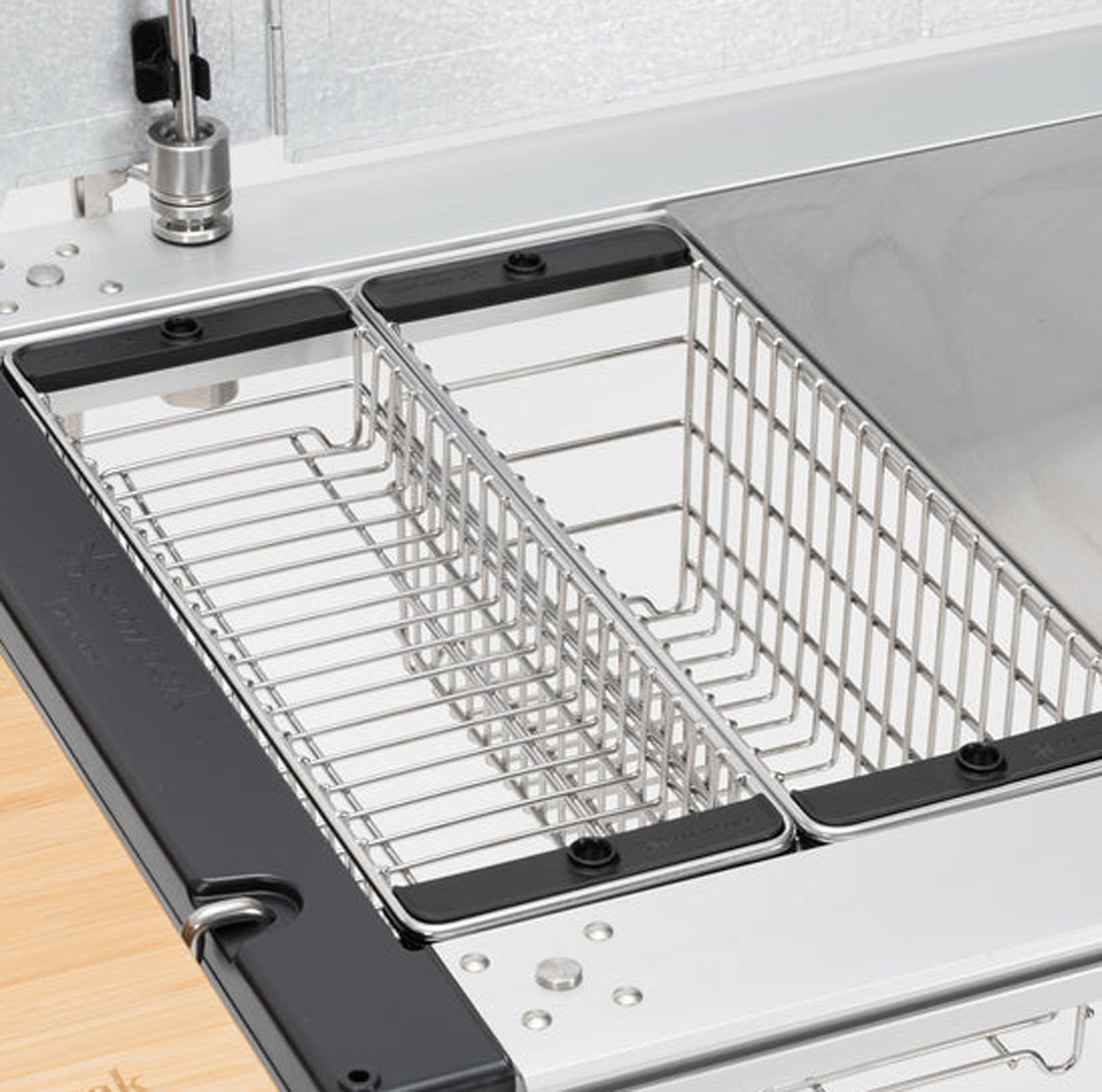 Shallow Mesh Tray Half Unit