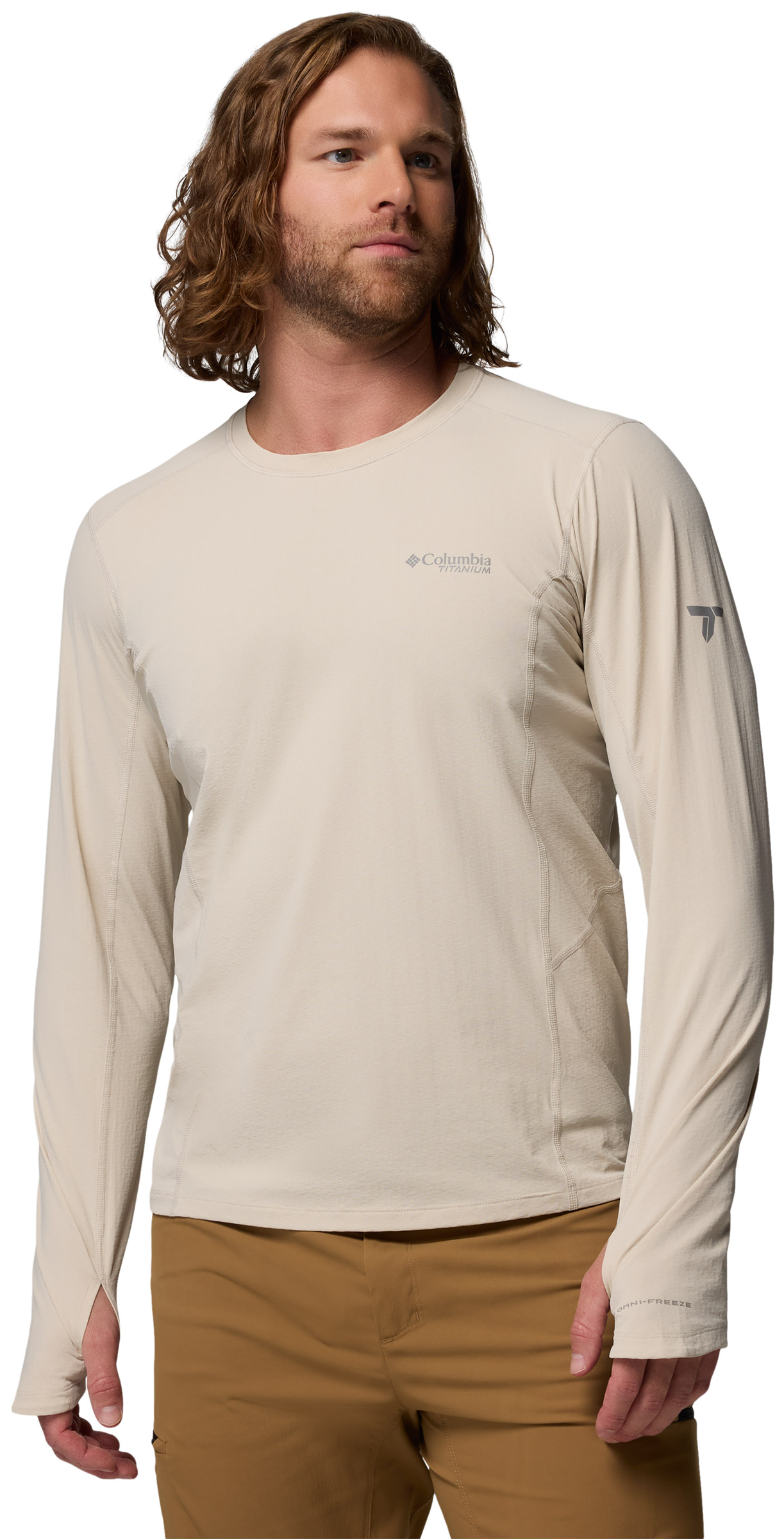 Diamond Peak Pro Long Sleeve Crew Columbia herre