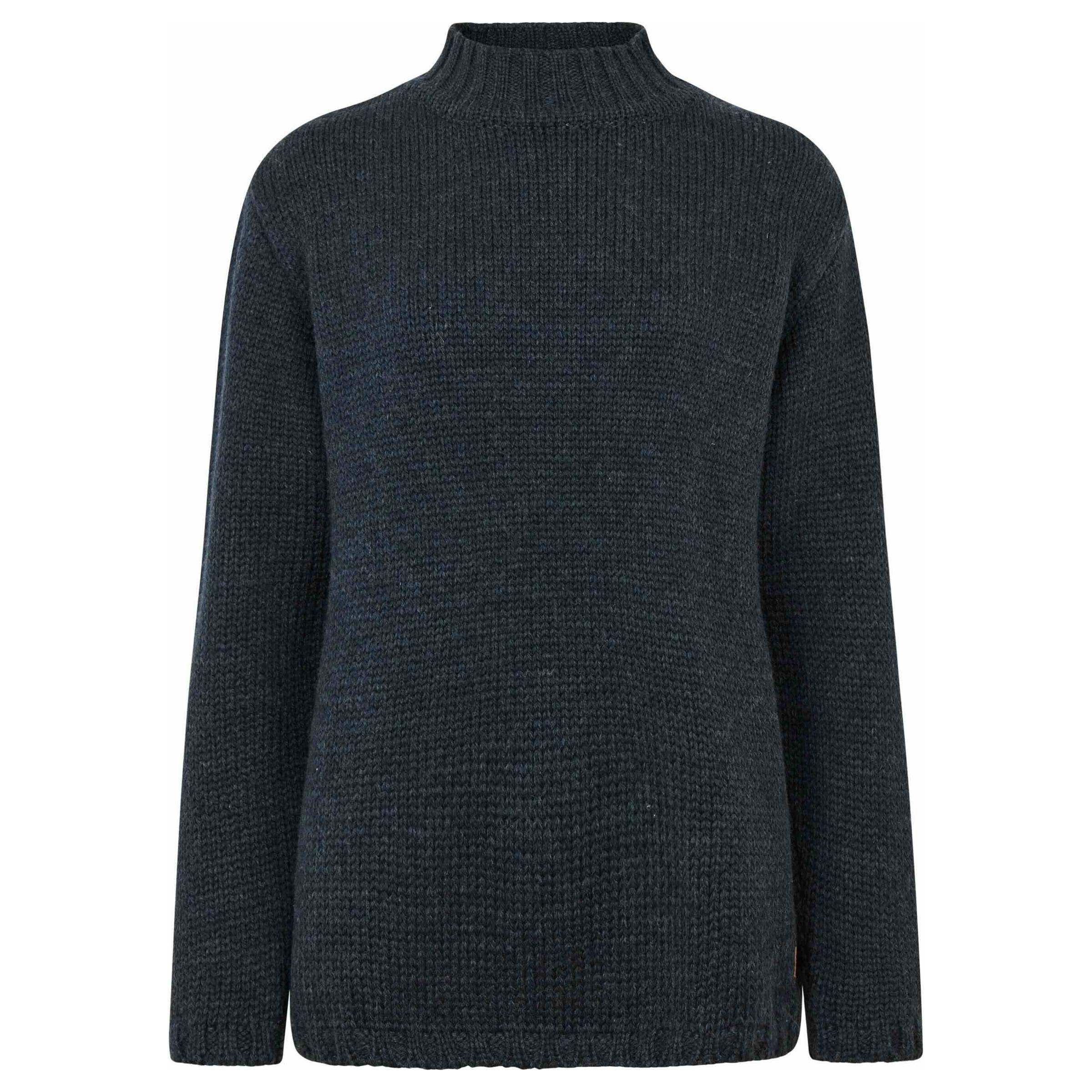 Pauline Sweater High Neck Dame Fuza Wool dame