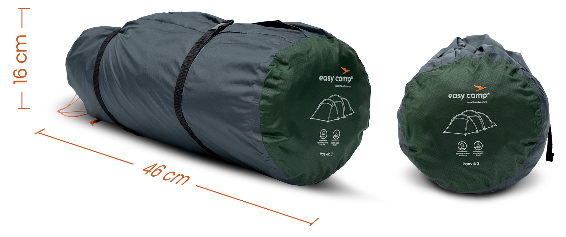 Pasvik 3, 3-Personers Telt