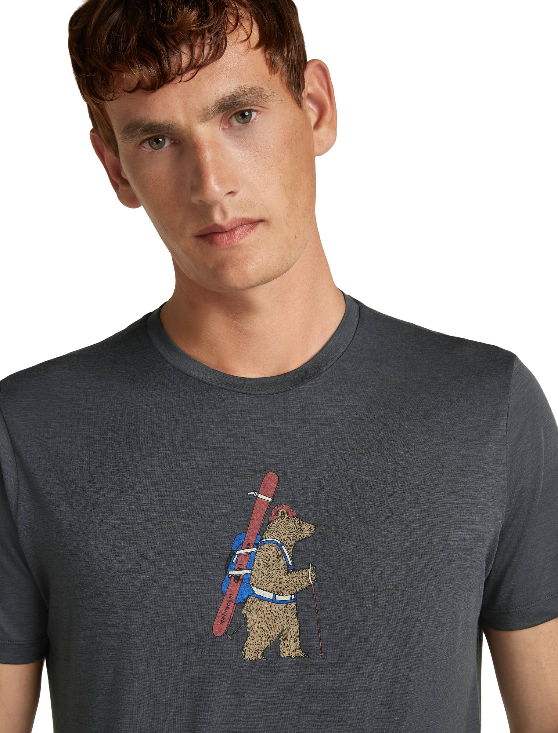 Merino 150 Tech Lite SS Tee Bear Tour Herre