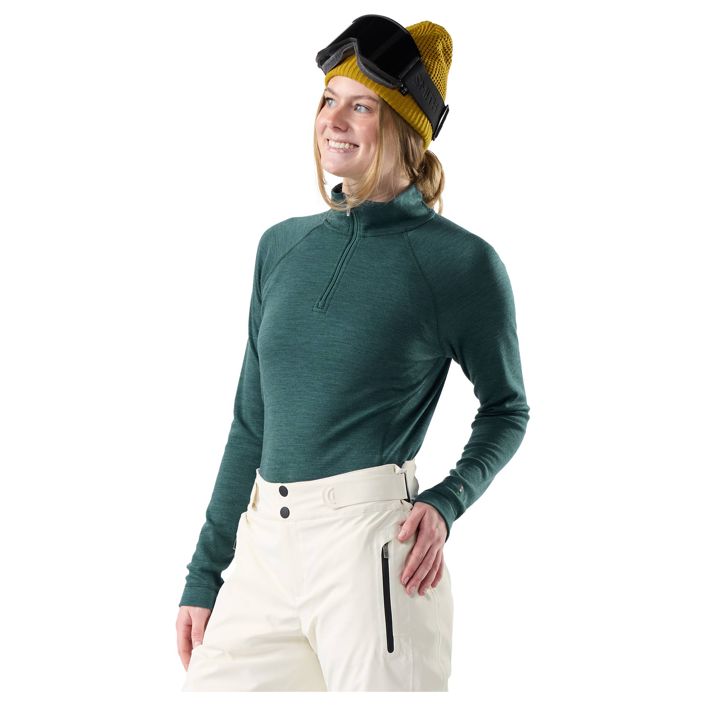 Thermal Merino Base Layer 1/4 Zip Dame SmartWool brands