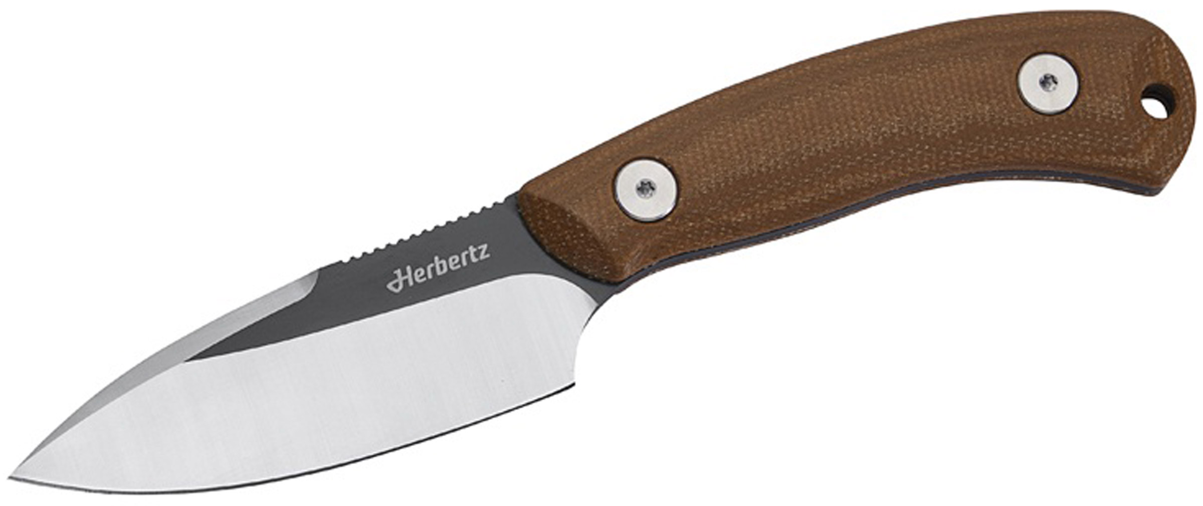 Outdoor Knife D2, 8 cm Micarta Herbertz brands