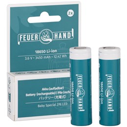 Feuerhand Genopladeligt Batteri til LED Baby Special 276, 2 stk Tilbehør