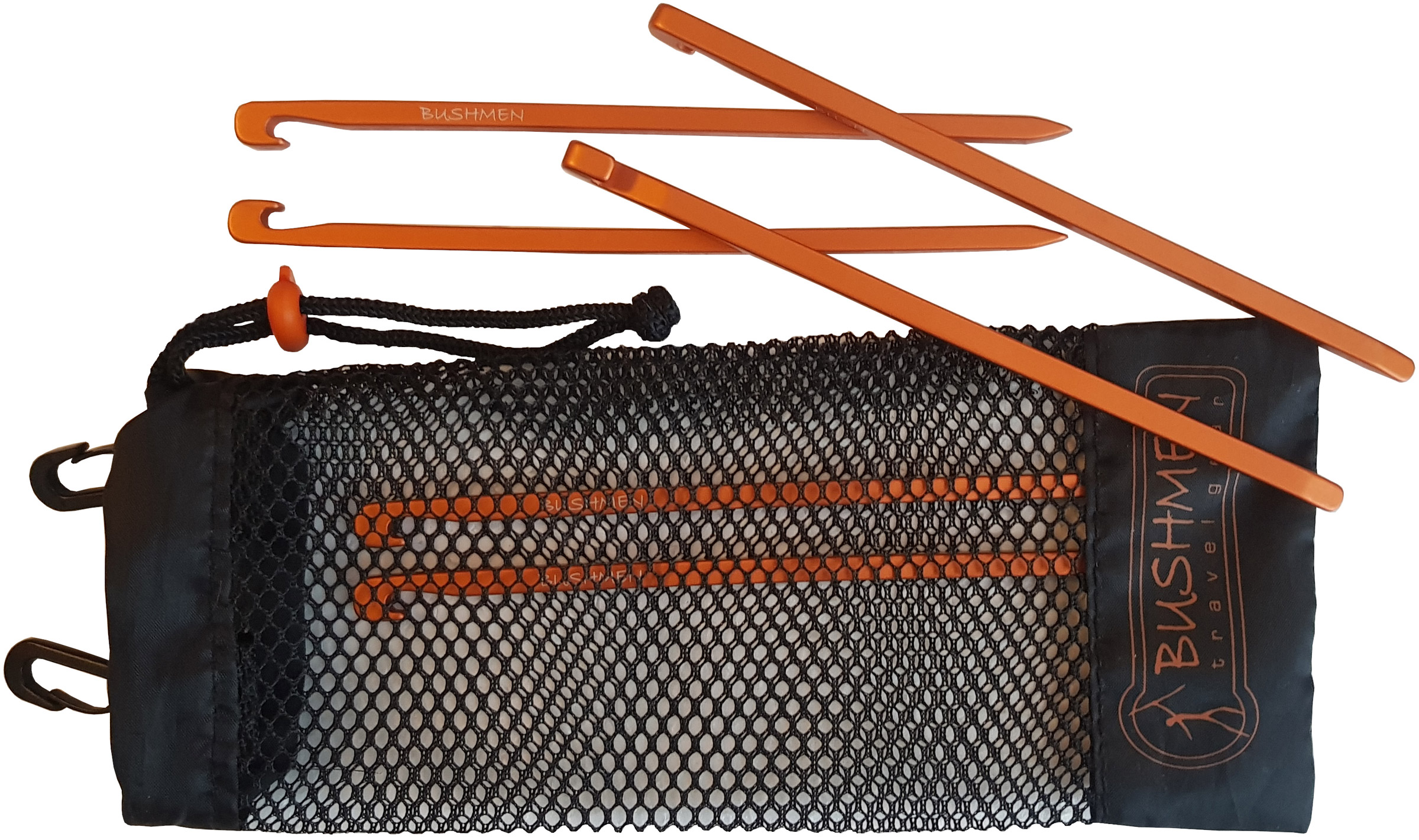 Ultralight Nail Pegs, 6 stk Bushmen telte