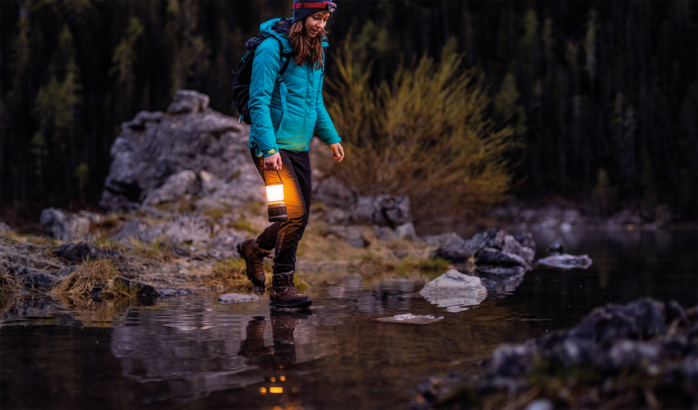 Lighthouse Genopladelig Lanterne