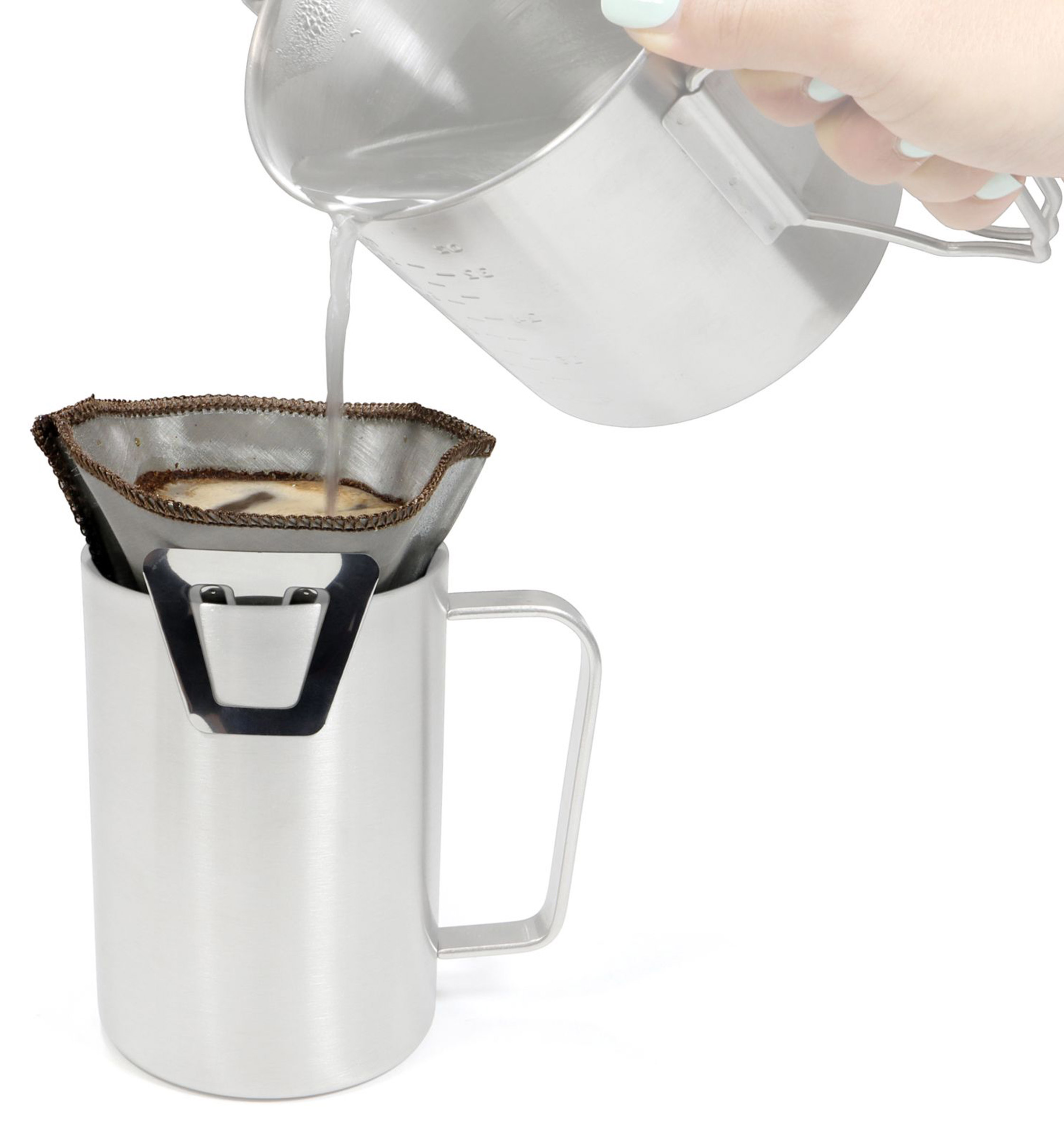 Coffee Filter Riuso, 2-4 Kopper