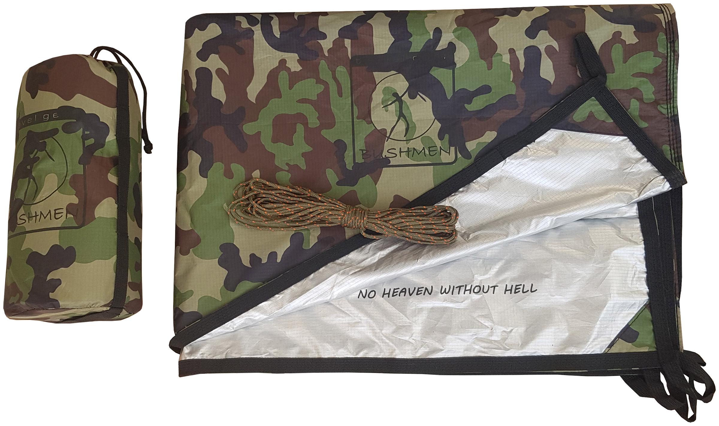 Thermo Tarp Camo 3x3 Bushmen Telte