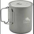 Titanium 750 ml Pot with Lid Toaks Kogegrej